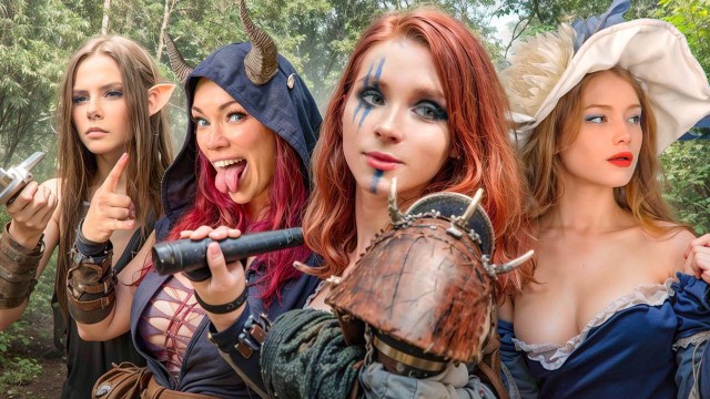 D&D Porno Macerası Bölüm II – Altın Yağmuru (Sweetie Fox, Diana Rider, Octokuro, ArinaFox)
