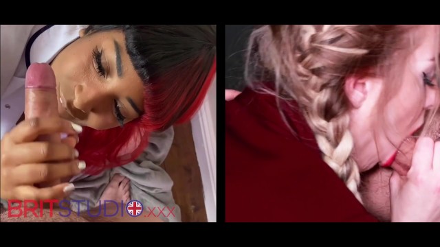 Büyük Britanya Oral Seks Yarışı – 2. Tur – Denali Dinklu ve Kinky Blonde Gabie
