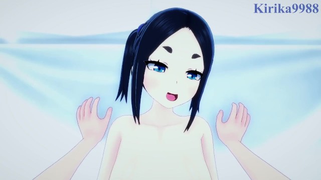 Tokishikko Dana ve ben yatak odasında yoğun seks yapıyoruz. – Immoral Guild POV Hentai
