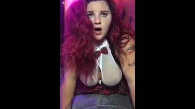BBW Okul Kızı Horoz Biniyor
