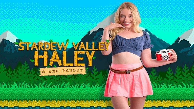 Kallie Taylor, STARDEW VALLEY HALEY olarak Sert Penise Bağımlı Köy Kızı